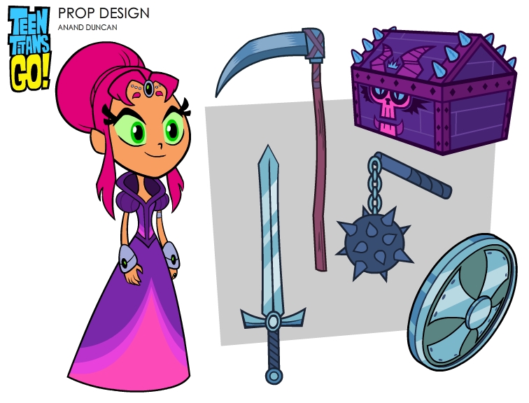 Teen Titans Go! Animation Design 01