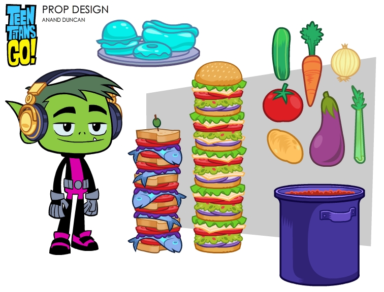 Teen Titans Go! Animation Design 02